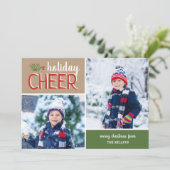 ホリデイ応援2フォトコラージュ シーズンカード (スタンド正面)