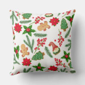 ホリデイ応援20x20装飾用クッション クッション (裏面)
