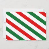 ホリデイ感謝招待状 招待状 (裏面)