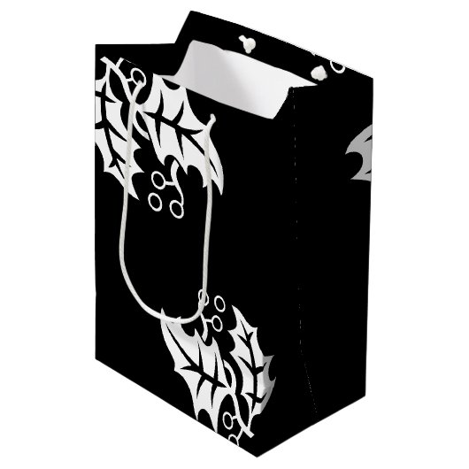 ホリデイ抱き枕 – ホリー ミディアムペーパーバッグ (正面アングル)