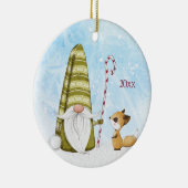ホリデイ格言とキツネカスタム年記念 セラミックオーナメント (右)