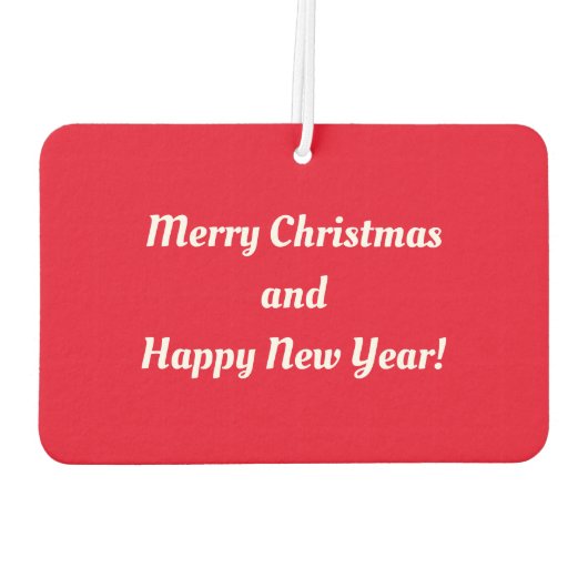 ホリデイ格言エアーフレッシュナー カーエアーフレッシュナー (裏面)