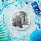 ホリデイ紙プレートウィンターワンダーランドプレート ペーパープレート (パーティー)