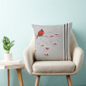 ホリデイ装飾用クッション-(鳥)ショウジョウコウカンチョウ装飾用クッション クッション (椅子)