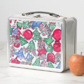 ホリデイ魔法クリスマスツリーランチボックス メタルランチボックス (インサイチュ)