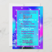 ホリデイ魔法招待状ノーザンライト 招待状 (裏面)