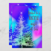 ホリデイ魔法招待状ノーザンライト 招待状 (正面/裏面)