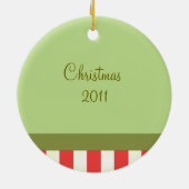 ホリデイ・サイクリング セラミックオーナメント (裏面)