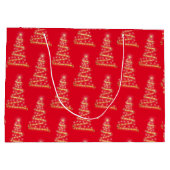 ホリデイ・スピリットを広める ラージペーパーバッグ (裏面)