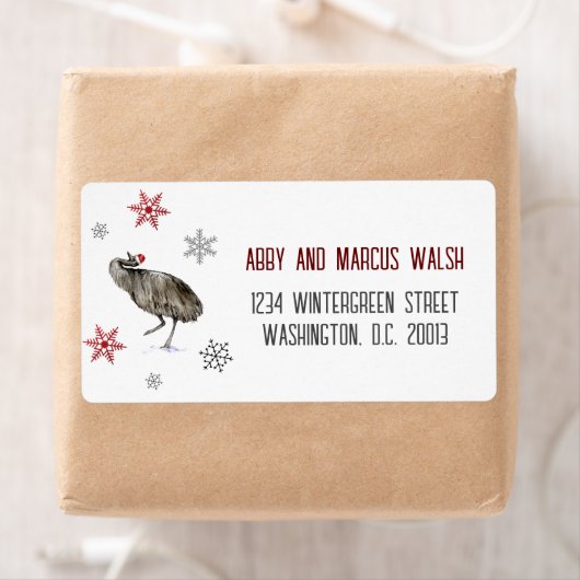 ホリデイEmu ラベル (インサイチュ)