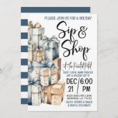 ホリデイsipとショップ 招待状 (正面/裏面)