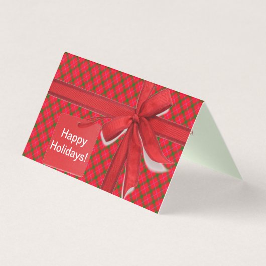 ホリデイZプレイド/タータンチェック (正面)