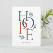 ホリデカラフルーホープボタモダンニックベリー シーズンカード (スタンド正面)