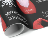 ホリデパーソナライズされたーグノミー ラッピングペーパー (ロールコーナー)