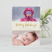 ホリデメリーーズ2写真 |手書き金ゴールド シーズンカード (スタンド正面)