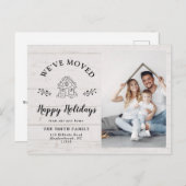 ホリデモダンージンガーブレッドハウスフォトムービング 案内ポストカード (正面/裏面)