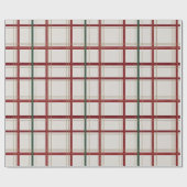 ホリデモダンーストライプ紙 ラッピングペーパー (フラット)