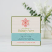 ホリデモダンーパーティ招待状 招待状 (スタンド正面)