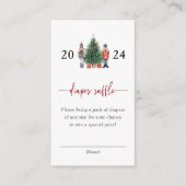 ホリデーおむつラッフルエンクロージャカード エンクロージャーカード (正面)