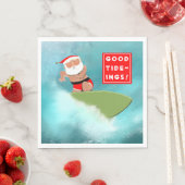 ホリデーおもしろいパーティー スタンダードランチョンナプキン (インサイチュ)