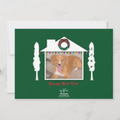 ホリデーお洒落ハウスフォトカード シーズンカード (裏面)