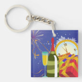 ホリデーお祝いキーチェーン キーホルダー (正面)