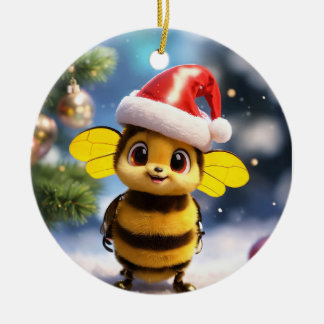 「ホリデーきらめくオーナメント – 今すぐ買い物！」 セラミックオーナメント