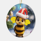 「ホリデーきらめくオーナメント – 今すぐ買い物!」 セラミックオーナメント (左)