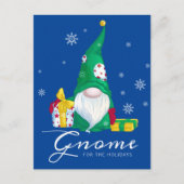 ホリデーのためのノーム シーズンポストカード (正面)