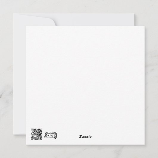 ホリデーのスマイルを届ける インスピリビティ ホリデー シーズンカード (裏面)