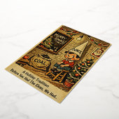 ホリデーの伝統 箔シーズンカード (回転した状態)