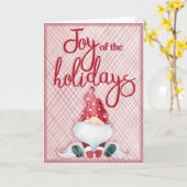 ホリデーの喜び カード (黄色い花)