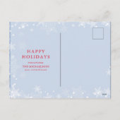 ホリデーの小人 シーズンポストカード (裏面)