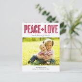 ホリデーはっきりしたフォトカードはがき シーズンポストカード (スタンド正面)