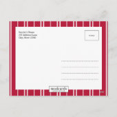 ホリデーはっきりしたフォトカードはがき シーズンポストカード (裏面)