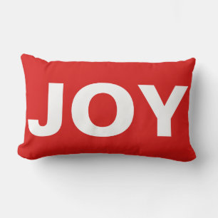 ホリデーまくら-JOY ランバークッション