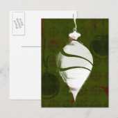 ホリデーアイコンホリデーオーナメント シーズンポストカード (正面/裏面)