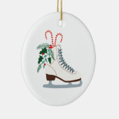 ホリデーアイススケート セラミックオーナメント (右)