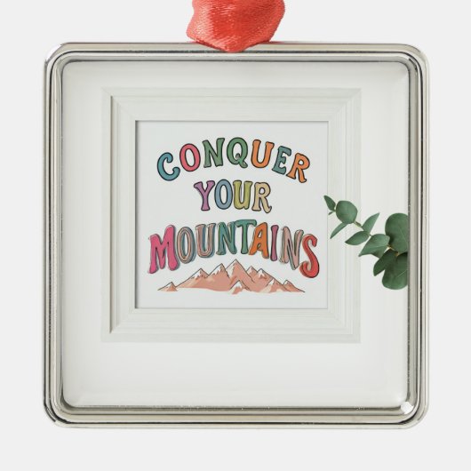 ホリデーアクセント>オーナメント メタルオーナメント (正面)