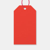 ホリデーアグリーなセーターパーソナライズされた、クリスマス ギフトタグ (裏面)