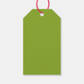 ホリデーアグリーなセーターパーソナライズされた、クリスマス ギフトタグ (裏面)