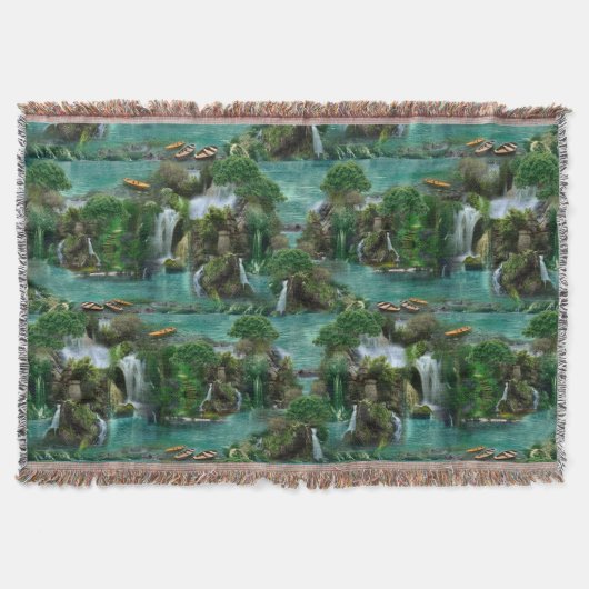 ホリデーアットザマジカルファンタジー湖 スローブランケット (正面)