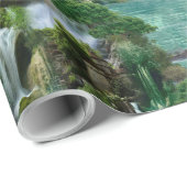 ホリデーアットザマジカルファンタジー湖 ラッピングペーパー (ロールコーナー)