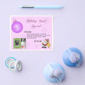 ホリデーアドカード… チラシ (シングル)