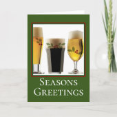 ホリデーアルグラスカスタムクリスマスカード シーズンカード (正面)