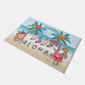 ホリデーアロハウェルカムマット ドアマット (アングル)