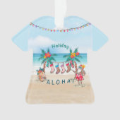 ホリデーアロハクリスマスオーナメント オーナメント (正面)