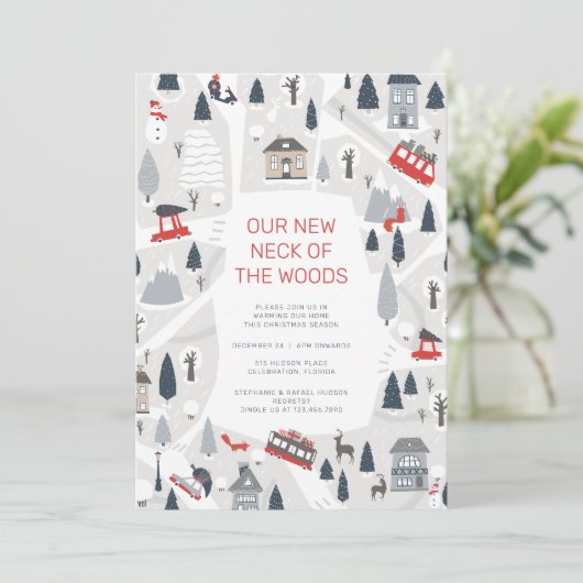 ホリデーインザシティクリスマス引っ越し祝いパーティー シーズンカード (スタンド正面)