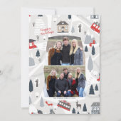 ホリデーインザシティクリスマス2フォトフラットカード シーズンカード (正面)