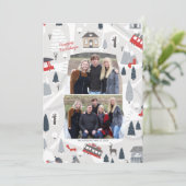 ホリデーインザシティクリスマス2フォトフラットカード シーズンカード (スタンド正面)